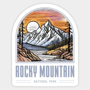 Rocky Mountain National Park Sticker